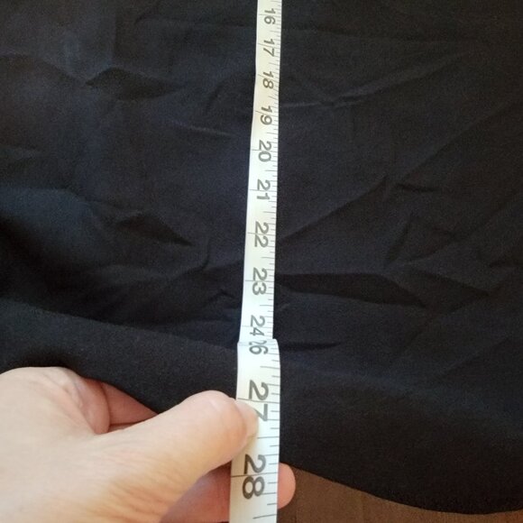 Fabiano Black Below The Knee Pencil Skirt - Picture 9 of 13